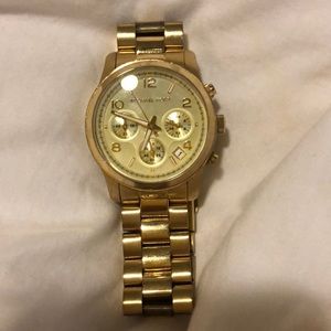Michael Kors gold watch